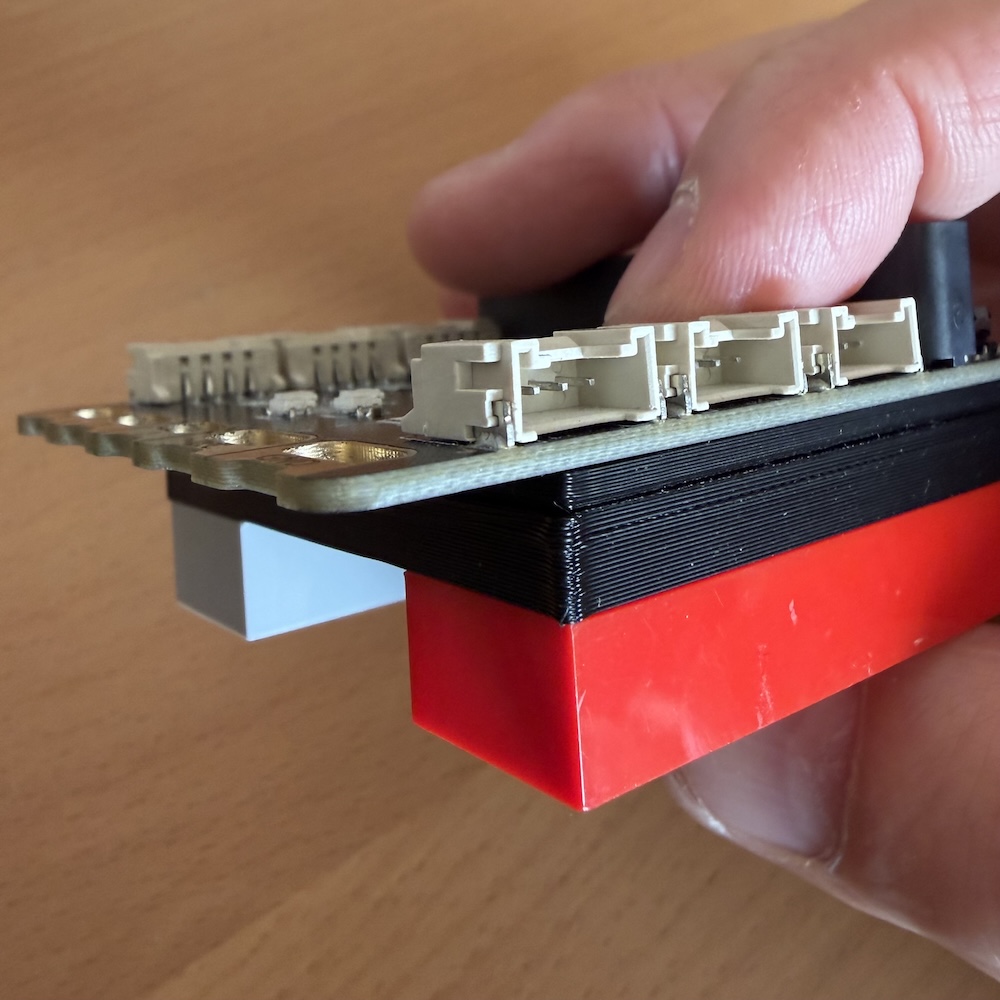 LEGOブロックを接続した状態